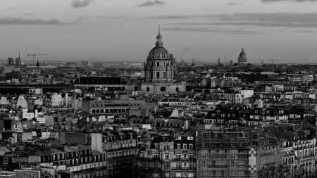 vue aérienne sacré Coeur Paris